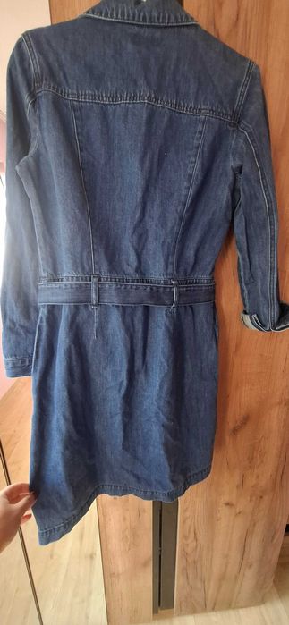 Дънкова рокля- риза