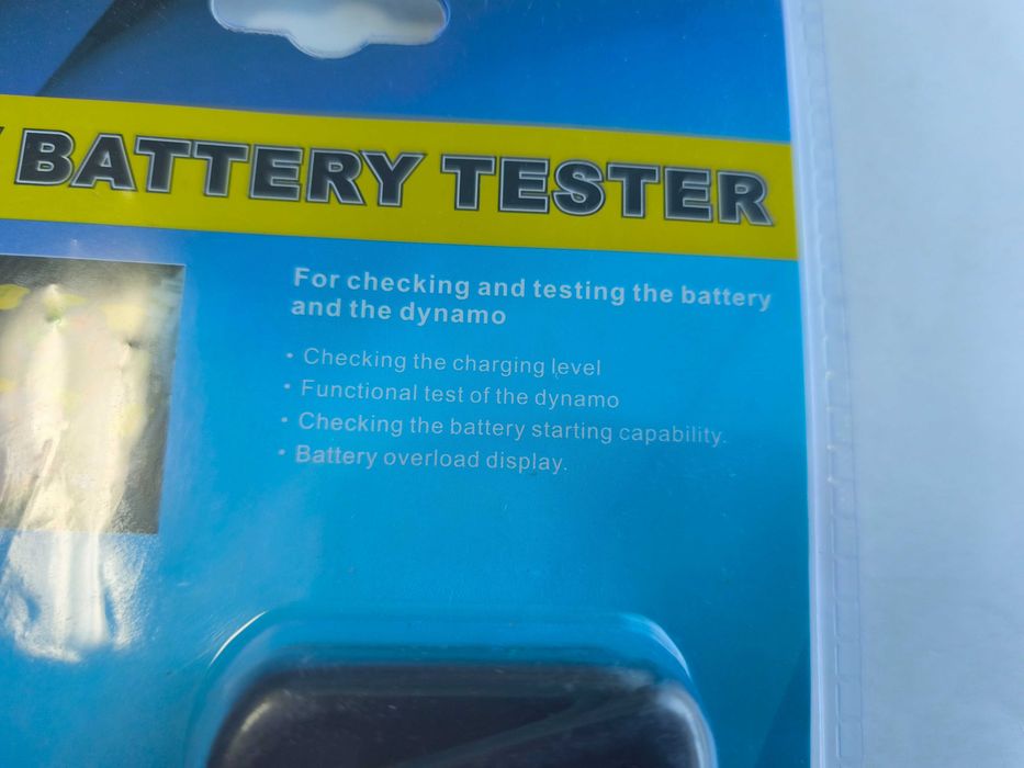 Tester baterie auto si alternator