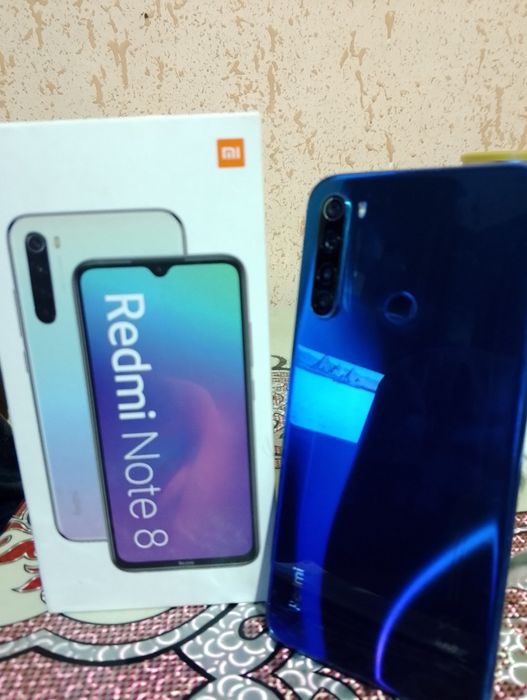 Redmi Note 8  Rangi ko'k 64Gb