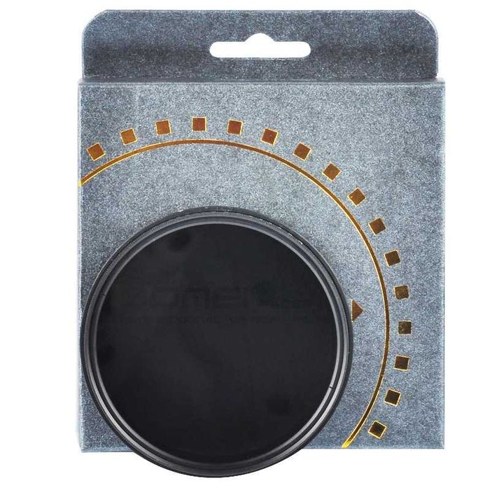 Светофильтр 37,49,52,58,67,72,77,82 мм ND400 переменной плотности