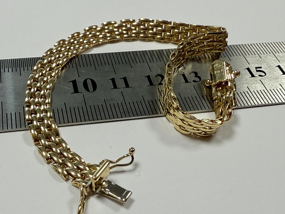 Златна гривна 13гр. 18/750 карата