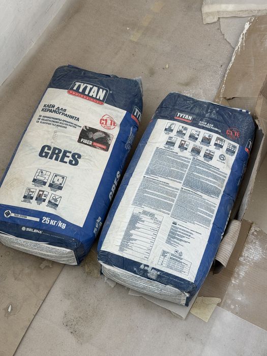 Клей для керамогранита Tytan Professional GRES 25 кг (2 шт)