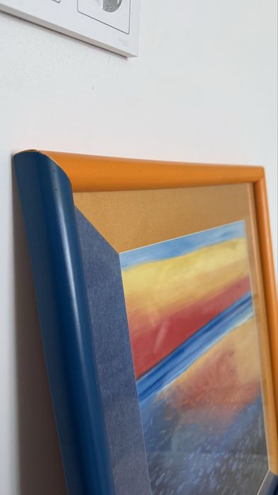 Картина в раме пейзаж берег моря