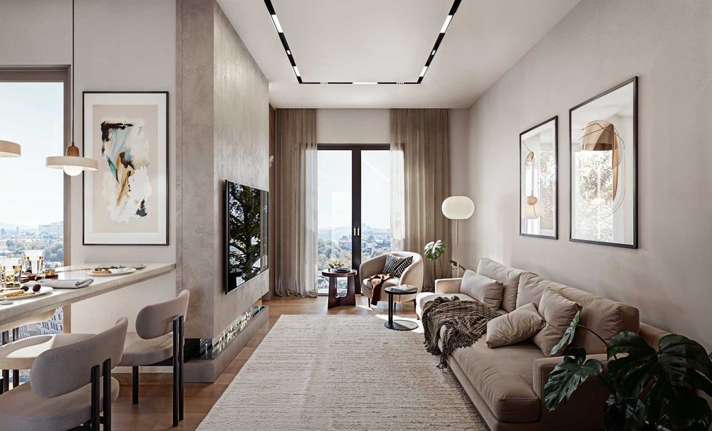 Tashwell 2-комнатная 52,10м2 ул. Шота Руставели