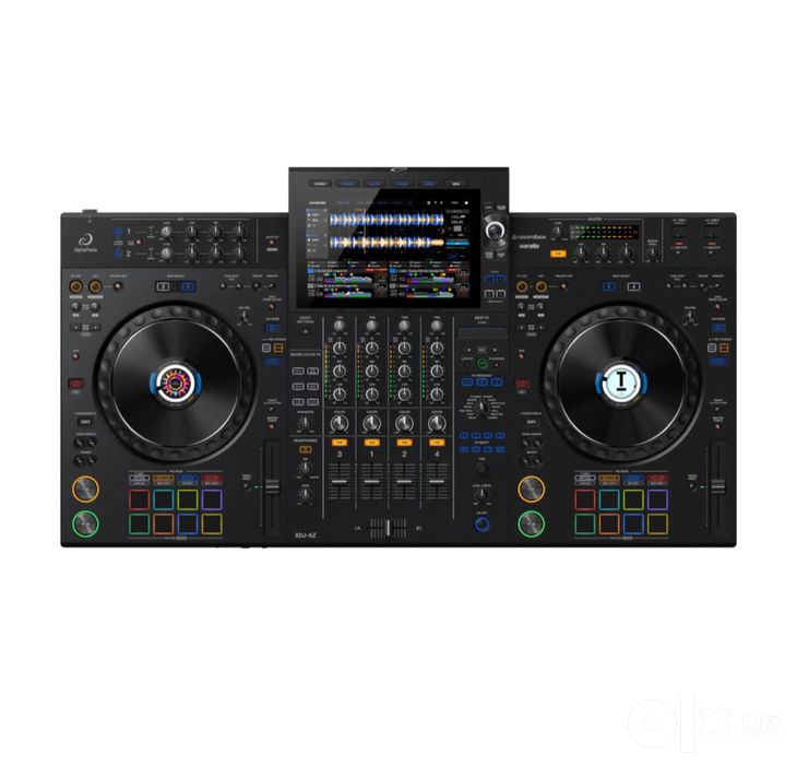 Alpha Theta XDJ-AZ Black 4 канальная DJ контроллер
