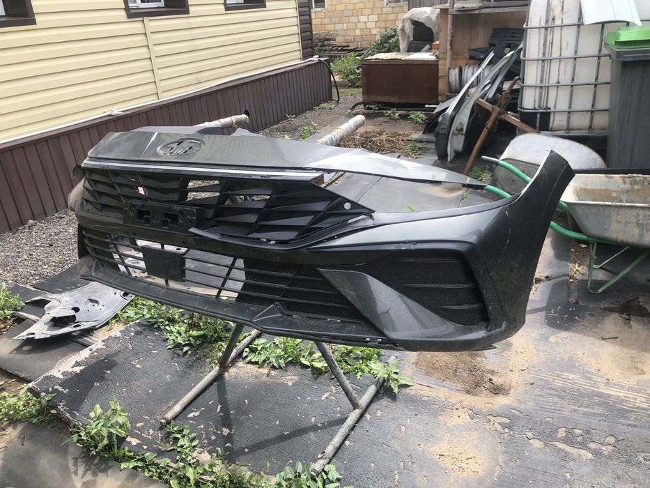 Бампер хюндай элантра 2023г