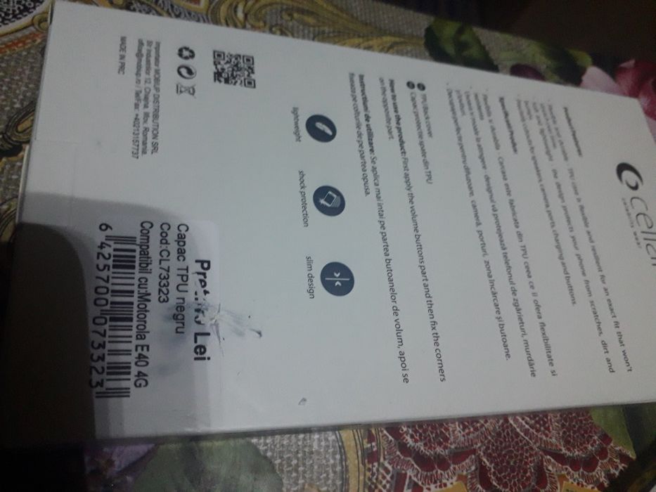 Husa Motorola si set carioce,noi