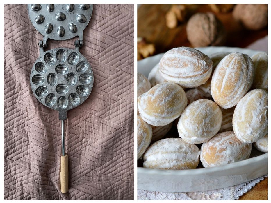 Prăjituri (forme) nuci, faguri și ciupercute