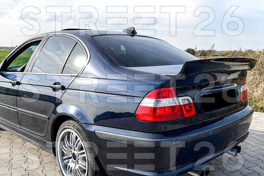 Eleron Portbagaj BMW Seria 3 E46 Sedan (98-05) Ducktail Negru Lucios
