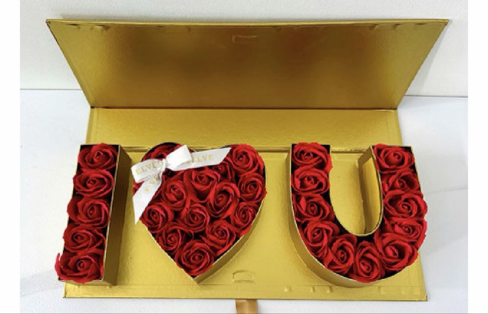 Aranjamente din trandafiri de sapun