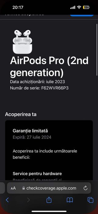 AirPods Pro 2nd gen cu factura Media Galaxy
