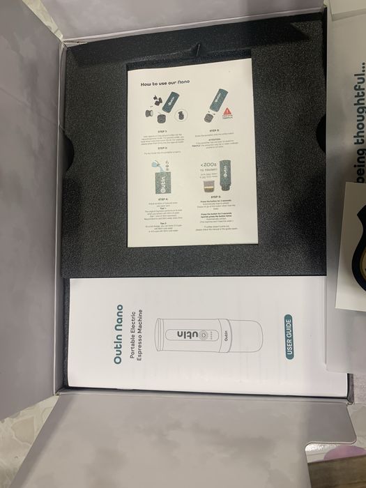 Outin Nano/преносима кафе машина