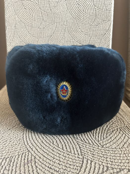 Уставная шапка ушанка армейская 58 размер. Новая.