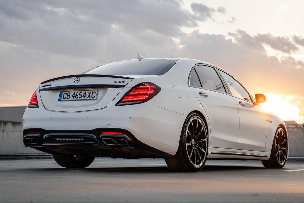 Mercedes S63 AMG Луксозна кола под наем с шофьор
