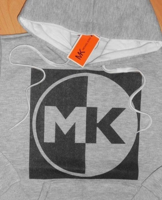 Hanorac cu gluga Michael Kors/bumbac vatuit