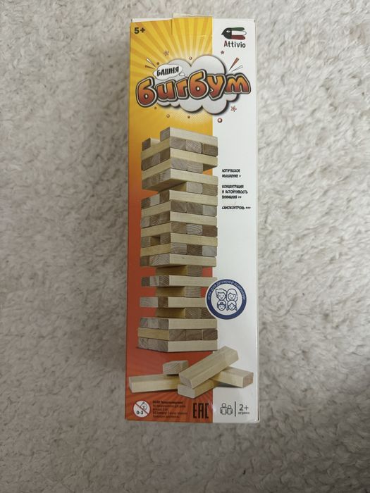 Настольная игра Башня Бигбум