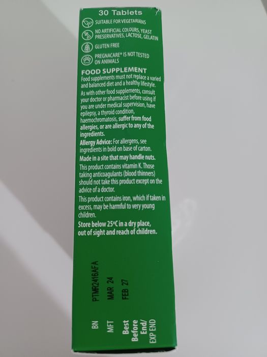 Vitamine sarcină Pregnacare