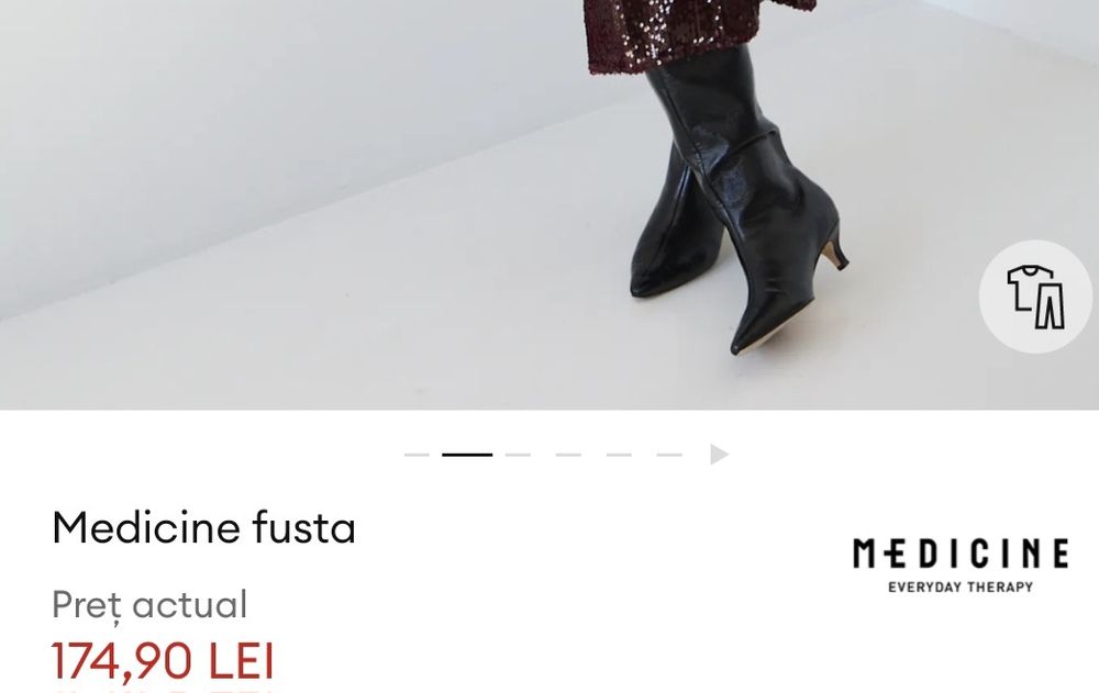 Fusta paiete,xl Medicine,noua