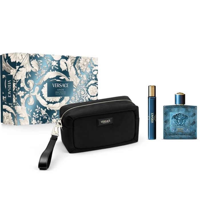Подаръчен комплект за мъже Versace eros EDP