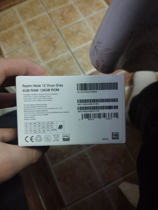 Продам  Redmi Note 12 (128GB)