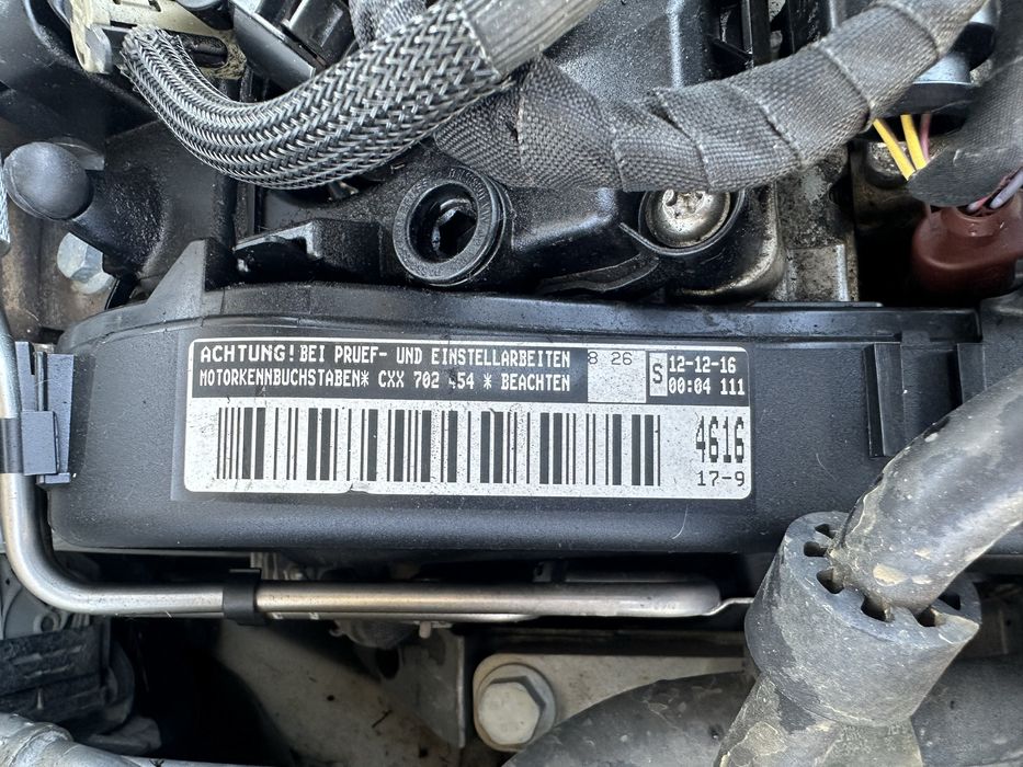 Двигател 1.6tdi -110k ! CXX код на мотора! Фолксваген,Сеат,Шкода,Ауди!