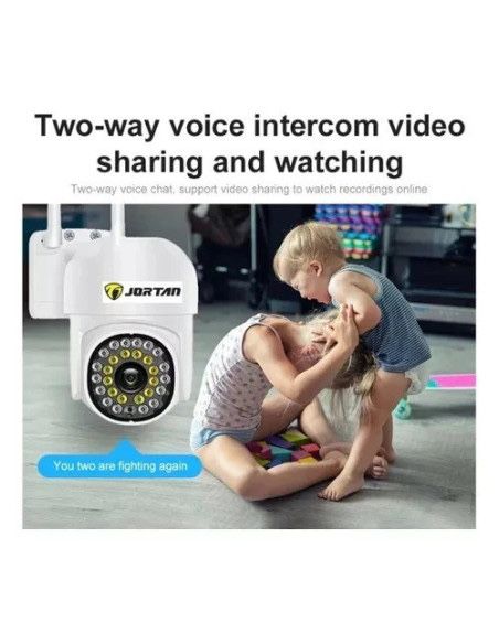 Camera de supraveghere Wi-fi Jortan Viziune Nocturna Alerta Human ID
