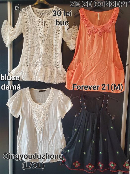 Maieuri,bluze,fustă,pantalon scurt damă