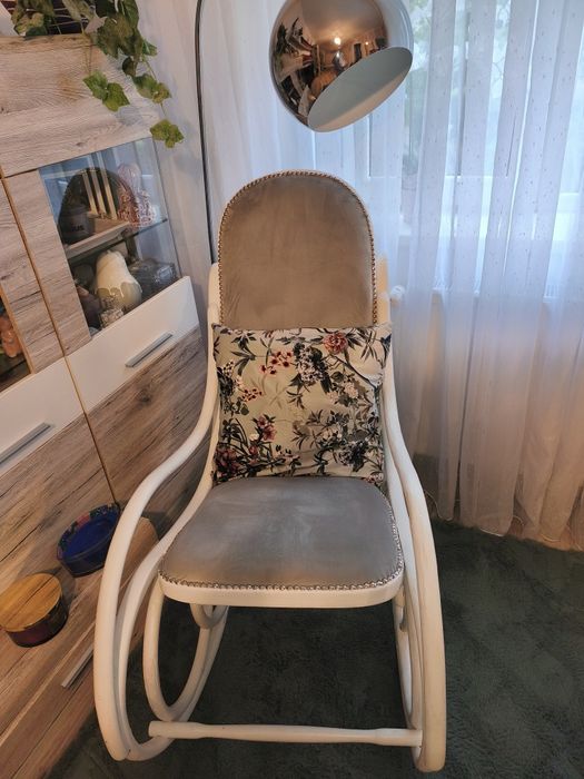 Balansoar lemn tapitat