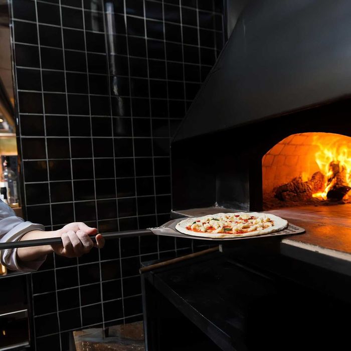 Шпатула за пица перфорирана G.a HOMEFAVOR , 12 Inch и 120 см