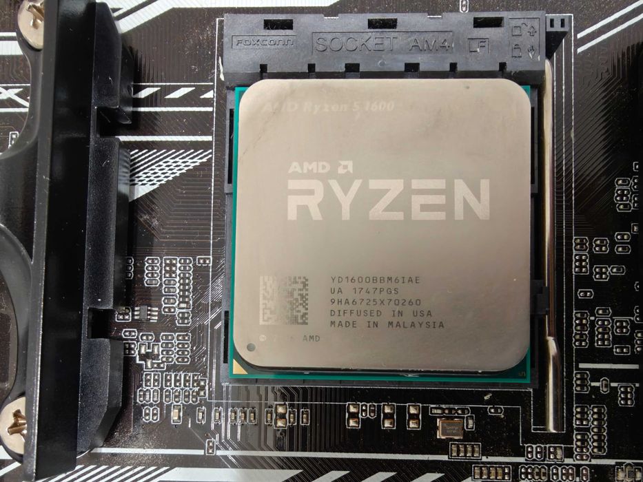 AMD RYZEN 1600 + ASUS B350m-A комбо