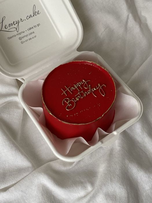 Свежие бенто торты