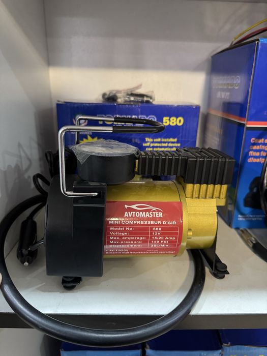 Автокомпрессор TORNADO,автомобильный компрессор Торнадо,авт насос