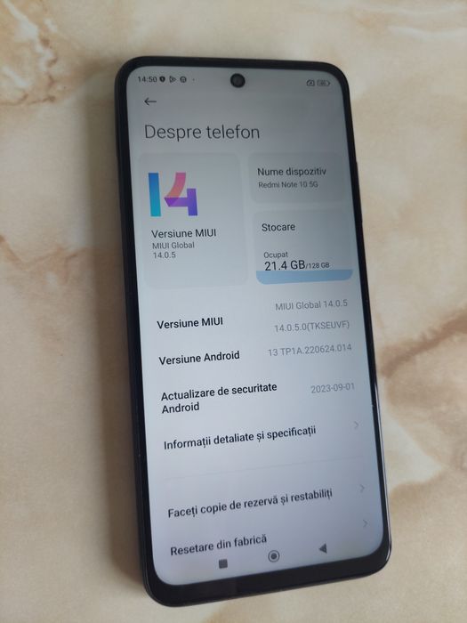 Vând Redmi Note 10 5G de 128Gb, impecabil, fără probleme //poze reale
