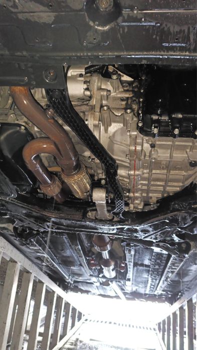 Мойка днища двигателя