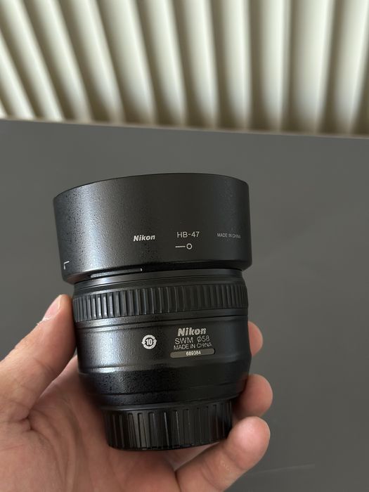 Срочно Nikon 50 mm 1.4 диафрагма
