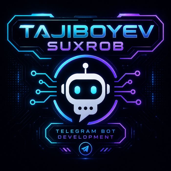 Telegram bot yaratish xizmati (buyurtma asosida)