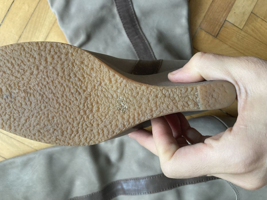 Cizme piele, stare foarte buna, mar 40