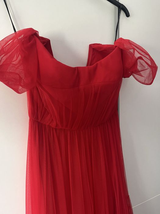 Rochie ocazie rosie marime S - Vera Wang !