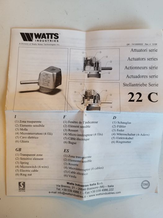 Electromotor pt vana