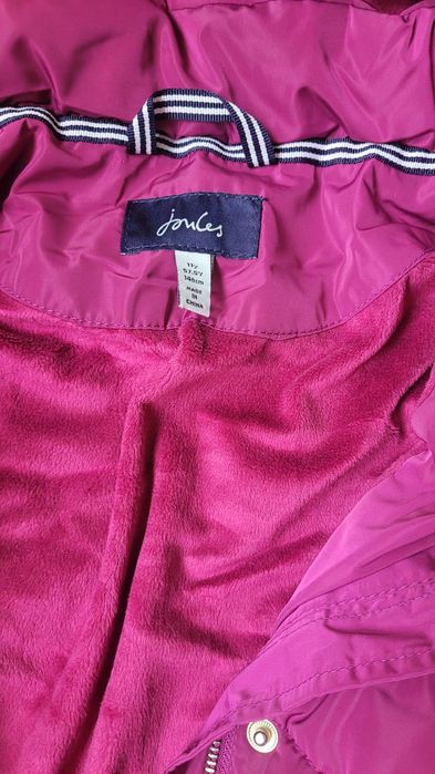 Детско зимно яке за момиче на марката Joules