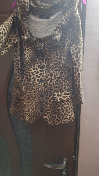 Bluza dama animal-print M
