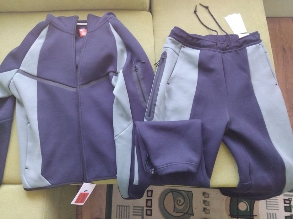 Анцинг Nike комплект, тъмно син, размер М