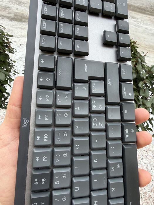 Tastatura Logitech MX Mechanical Linear, iluminata, Bluetooth
