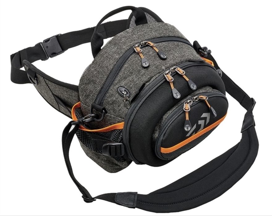 Borseta Daiwa, este noua.