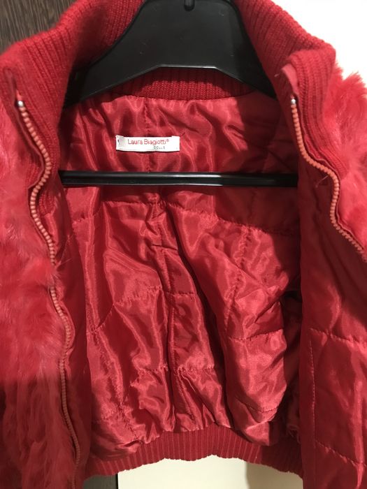 Geaca din blana artificiala fete Laura Biagiotti Dolls - 6 ani