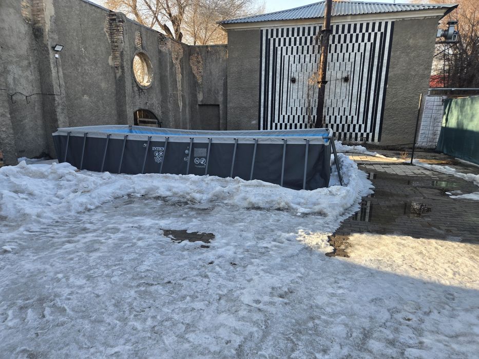 Бассейн каркасный