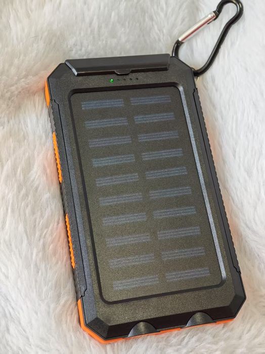 Power Bank Solar 80000 mAh cu LED și Încărcare Rapidă Baterie externa – Compatibil cu Toate Smartphone-urile