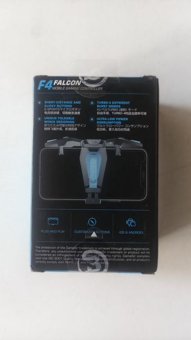 Триггеры GameSir Falcon F4 для Pubg mobile call of duty