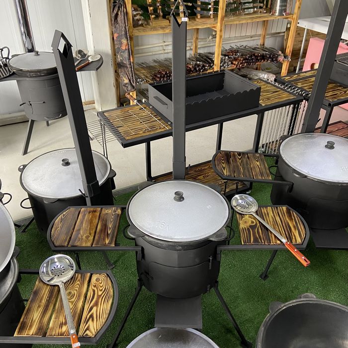 Печи под казаны