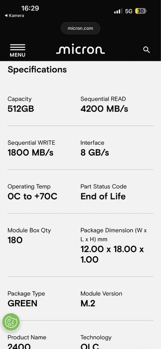 Ram памет за лаптоп и SSD